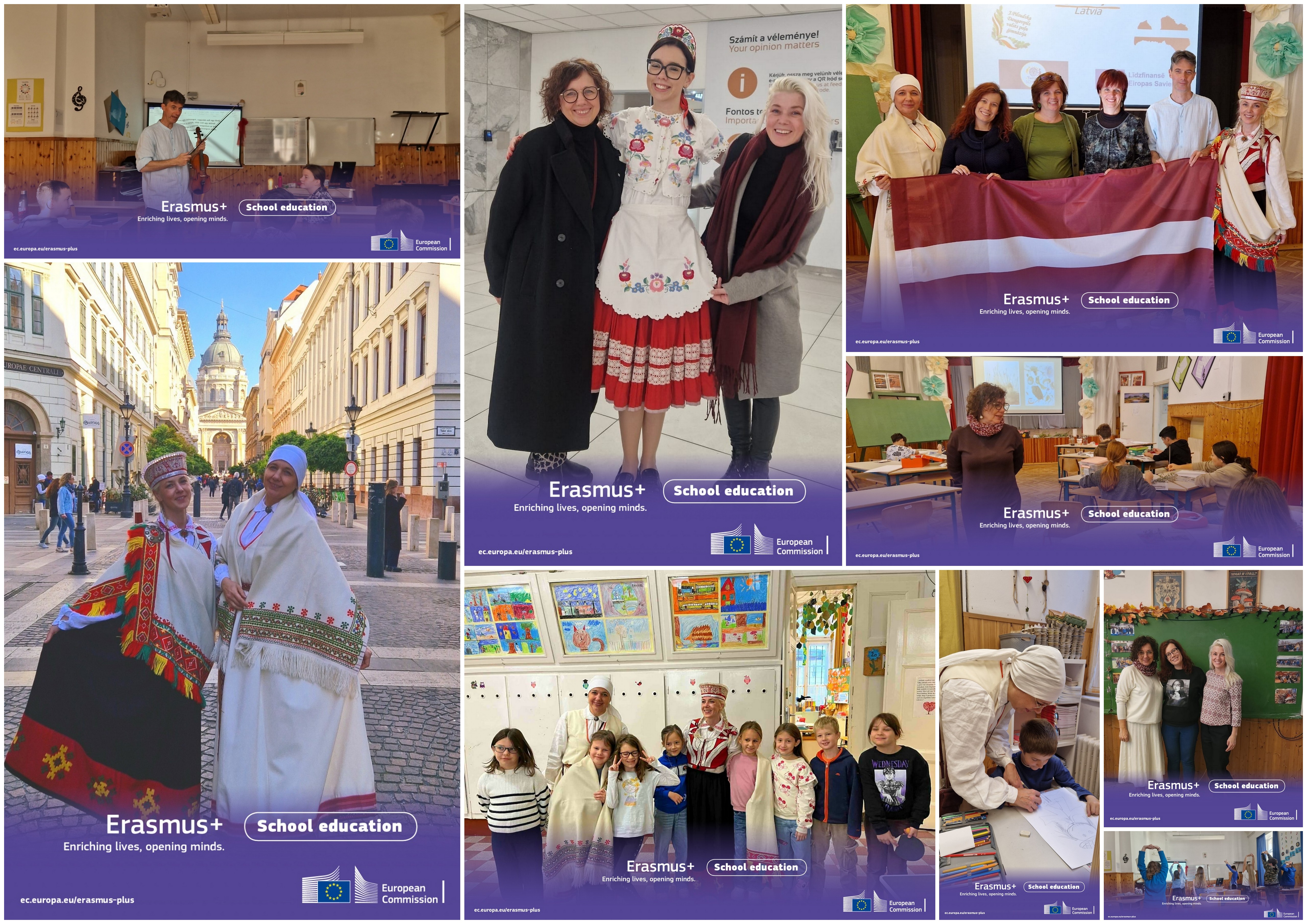 MŪZIKAS UN MĀKSLAS SKOLOTĀJU ERASMUS DARBA ĒNOŠANA BUDAPEŠTĀ