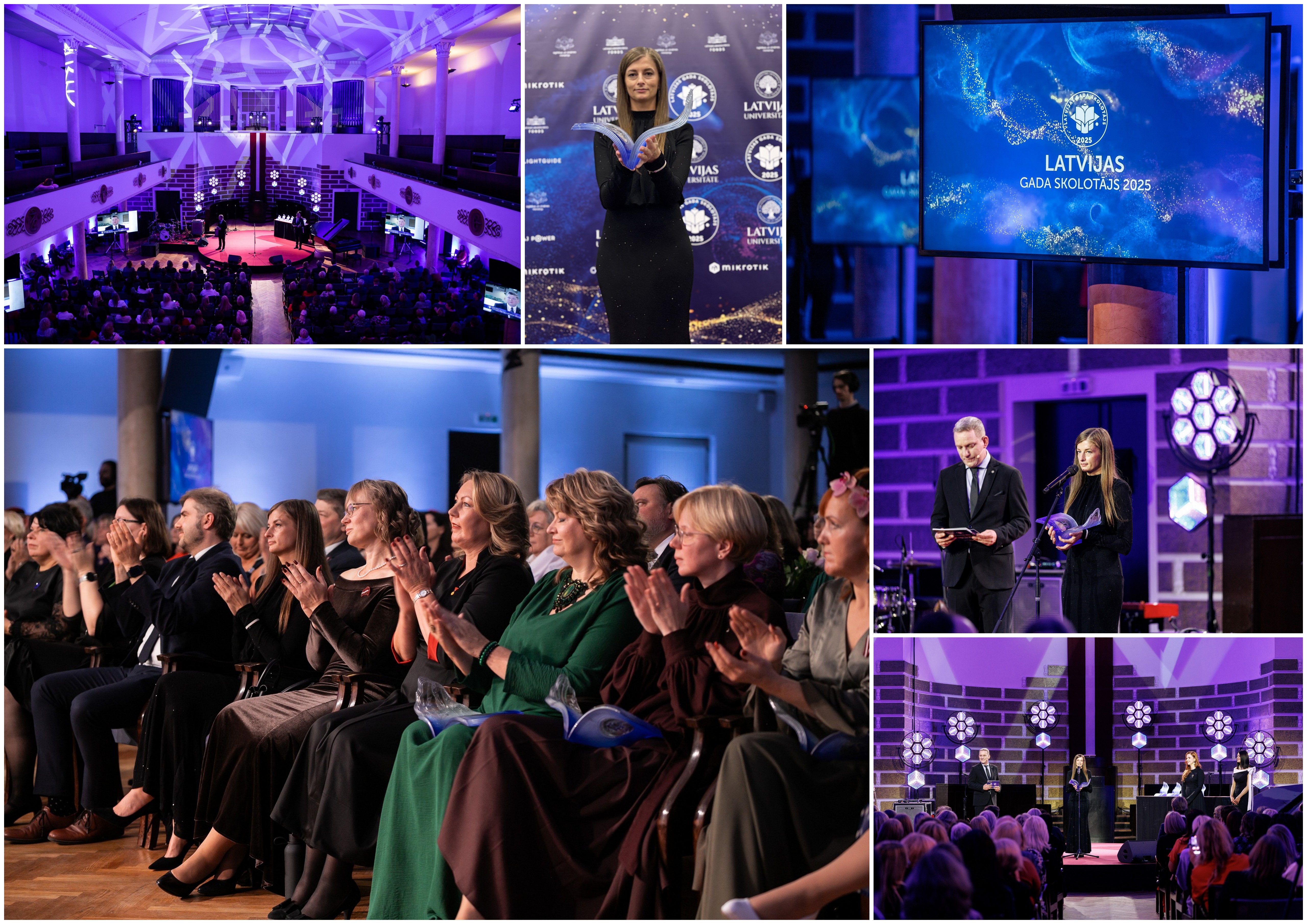 MŪSU SKOLOTĀJA ANNA BEĻSKA SAŅĒMA APBALVOJUMU "LATVIJAS GADA SKOLOTĀJS 2025"