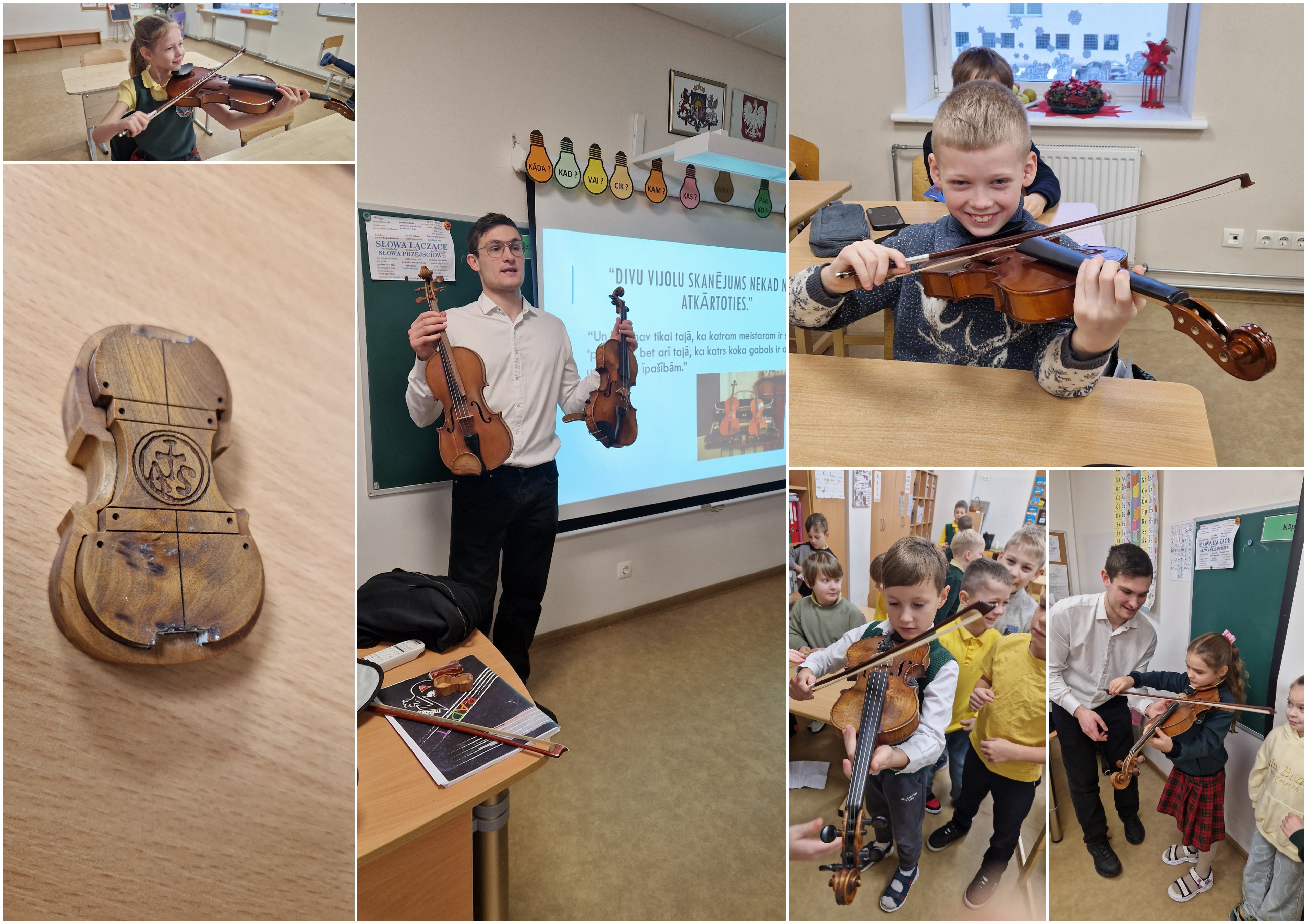 VISJAUNĀKIE SKOLĒNI TIKA IEPAZĪSTINĀTI AR VIJOLES SPĒLI