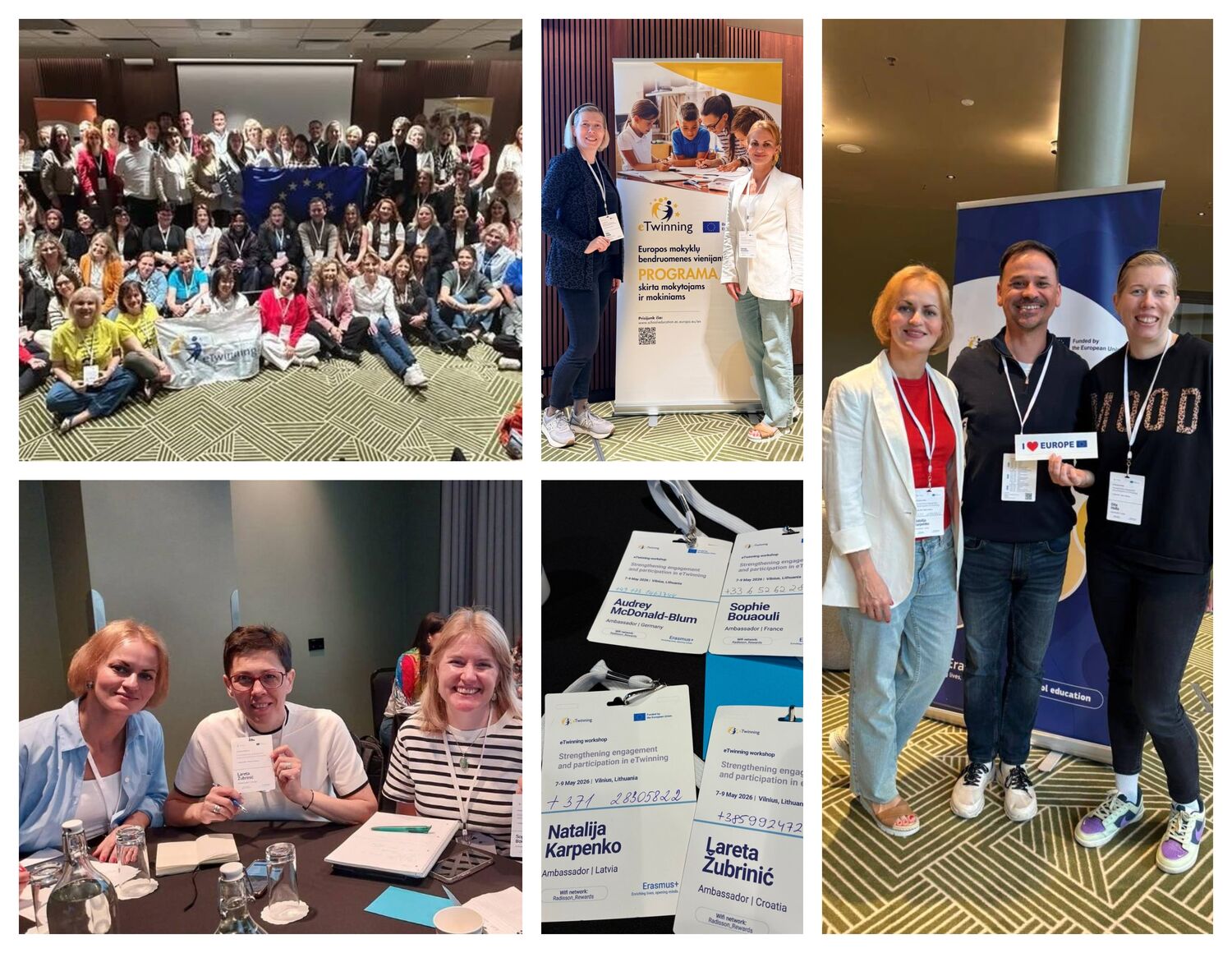 Starptautiskais eTwinning vēstnieku seminārs Viļņā