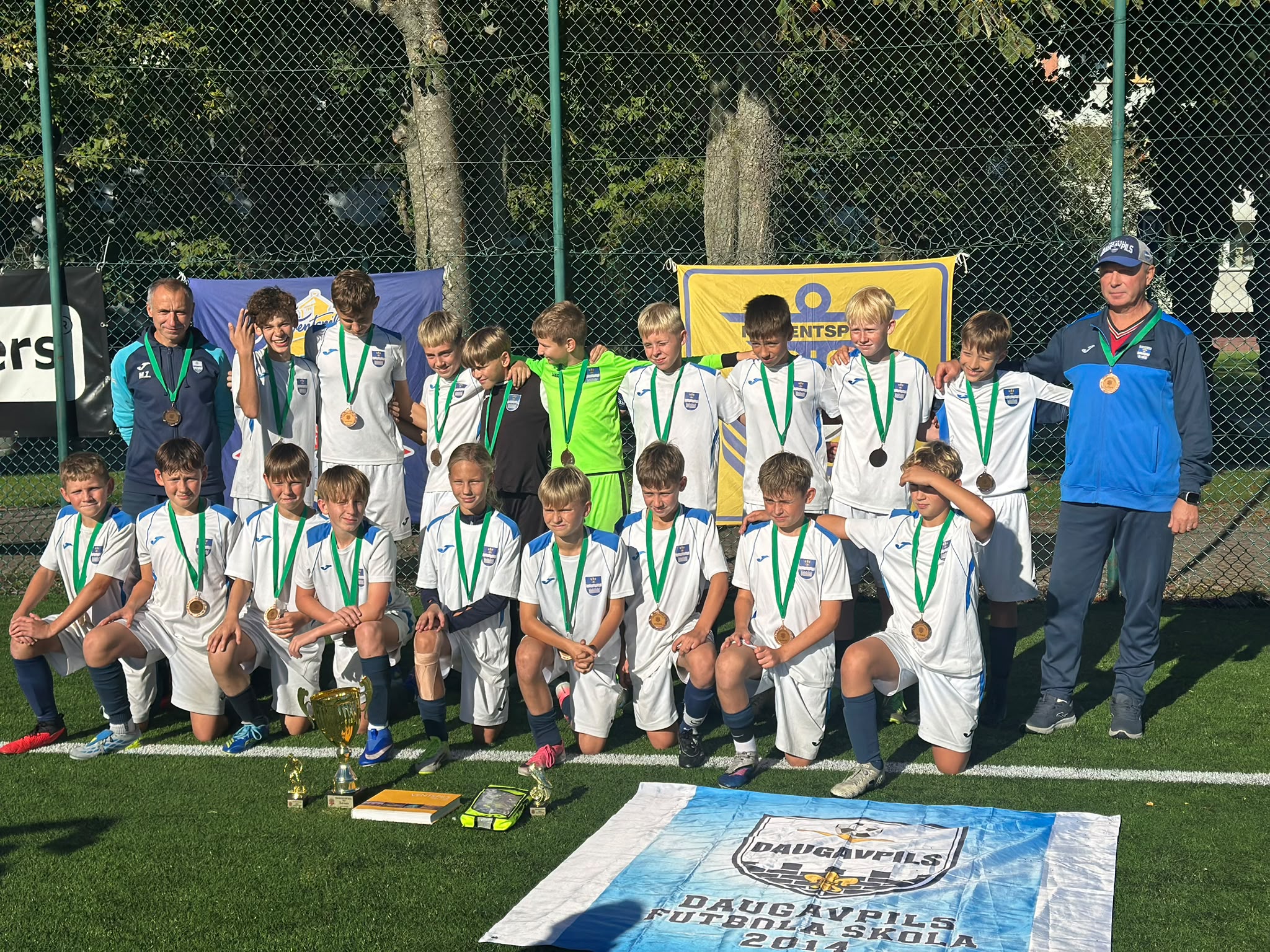 MŪSU ZĒNU PANĀKUMI STARPTAUTISKAJĀ FUTBOLA TURNĪRĀ "VENTSPILS CUP 2026"