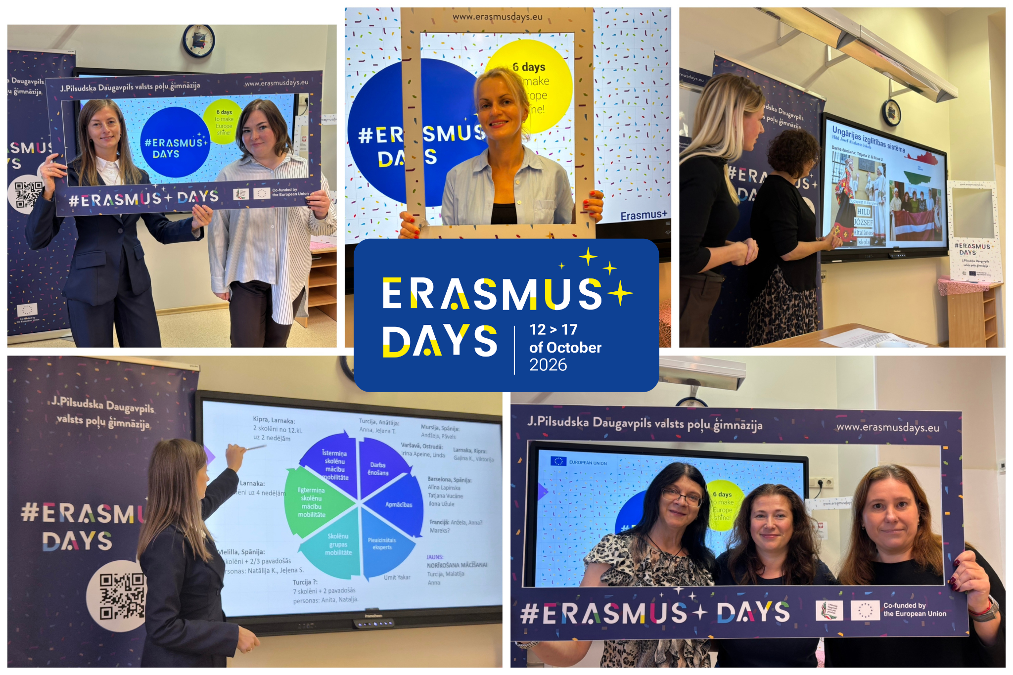 ERASMUS+ NEDĒĻA MŪSU SKOLĀ: DALĀMIES PIEREDZĒ, IEDVESMOJAM UN AUGAM KOPĀ!